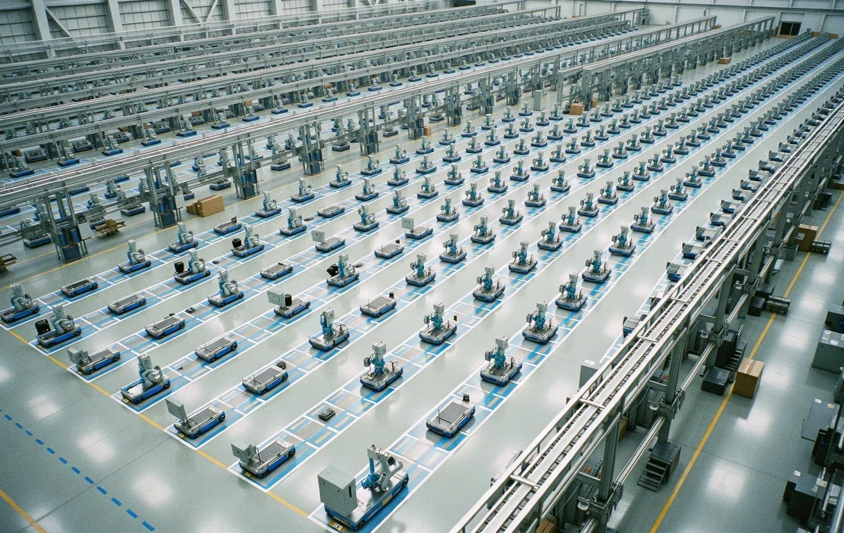 Industrial automation facility at scale