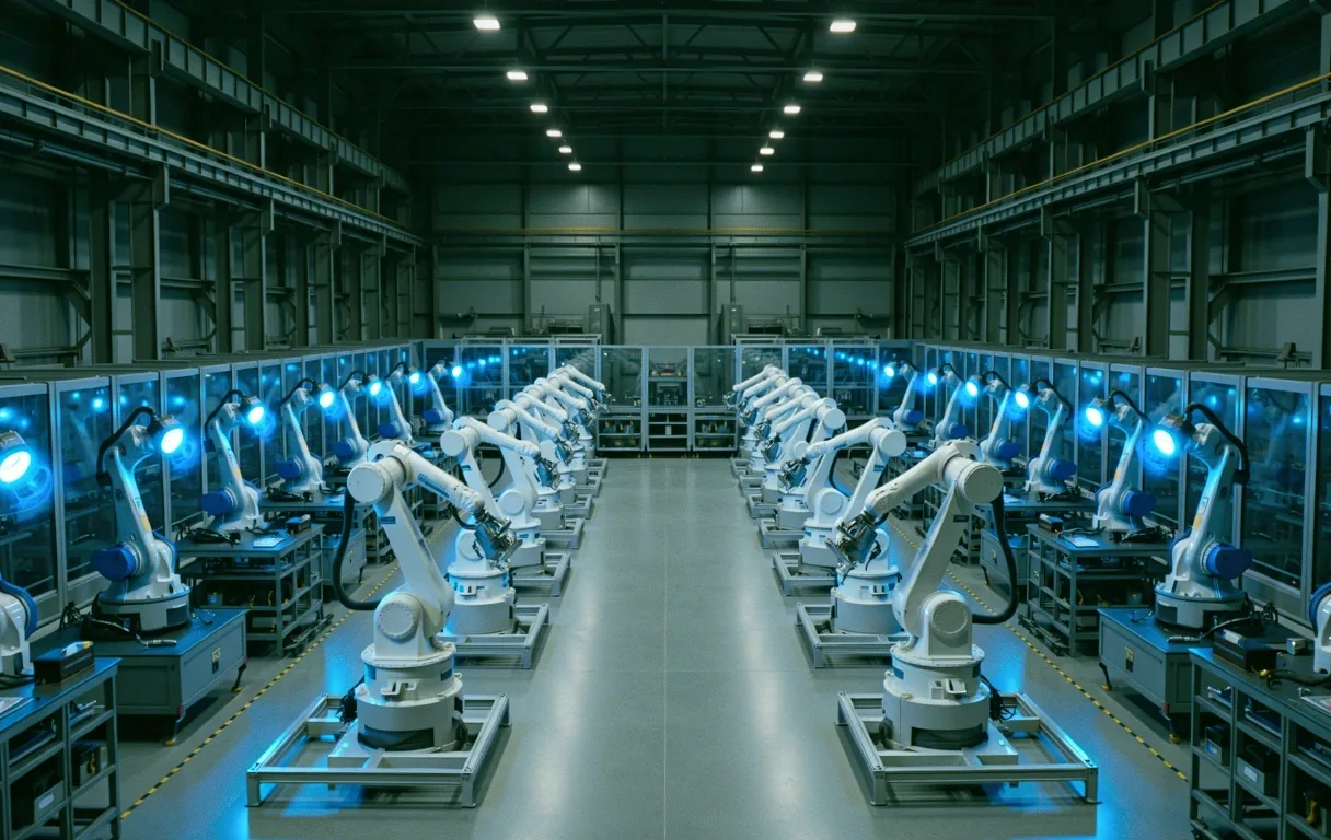 Industrial robotics facility